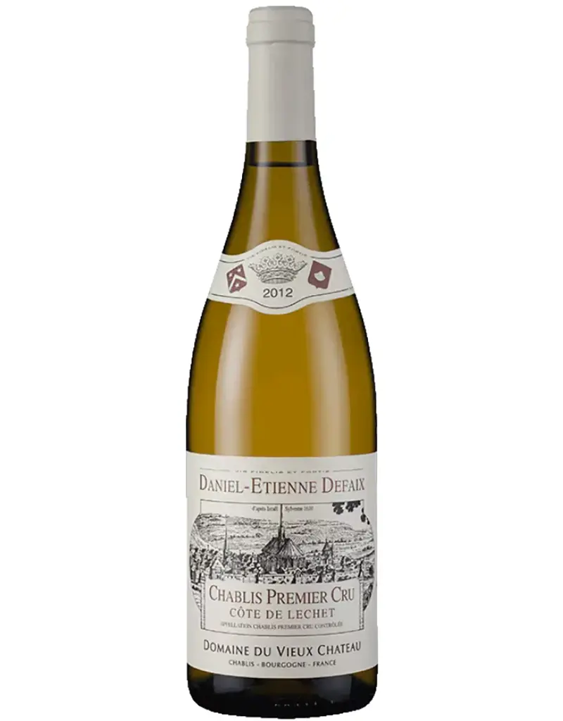Domaine Daniel-Etienne Defaix 2012 Chablis ‘Côte De Lechet’ 1er Cru, Burgundy, France