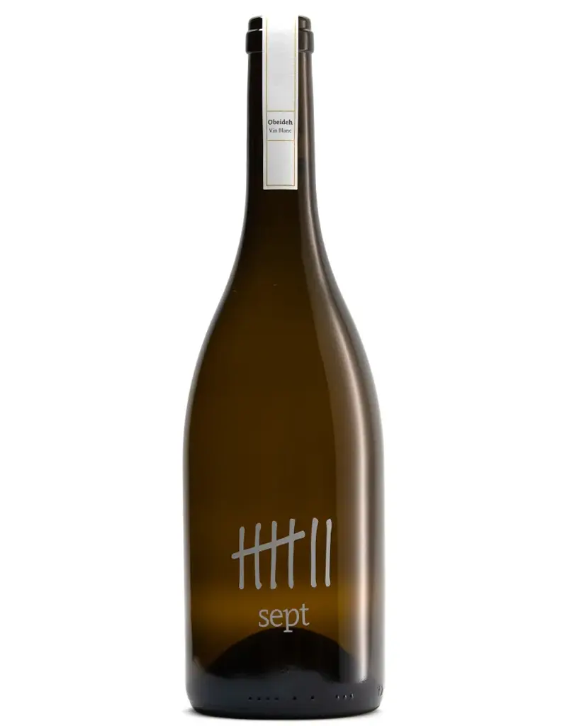 Sept Winery 2019 'Obeideh' White, Batroun, Lebanon