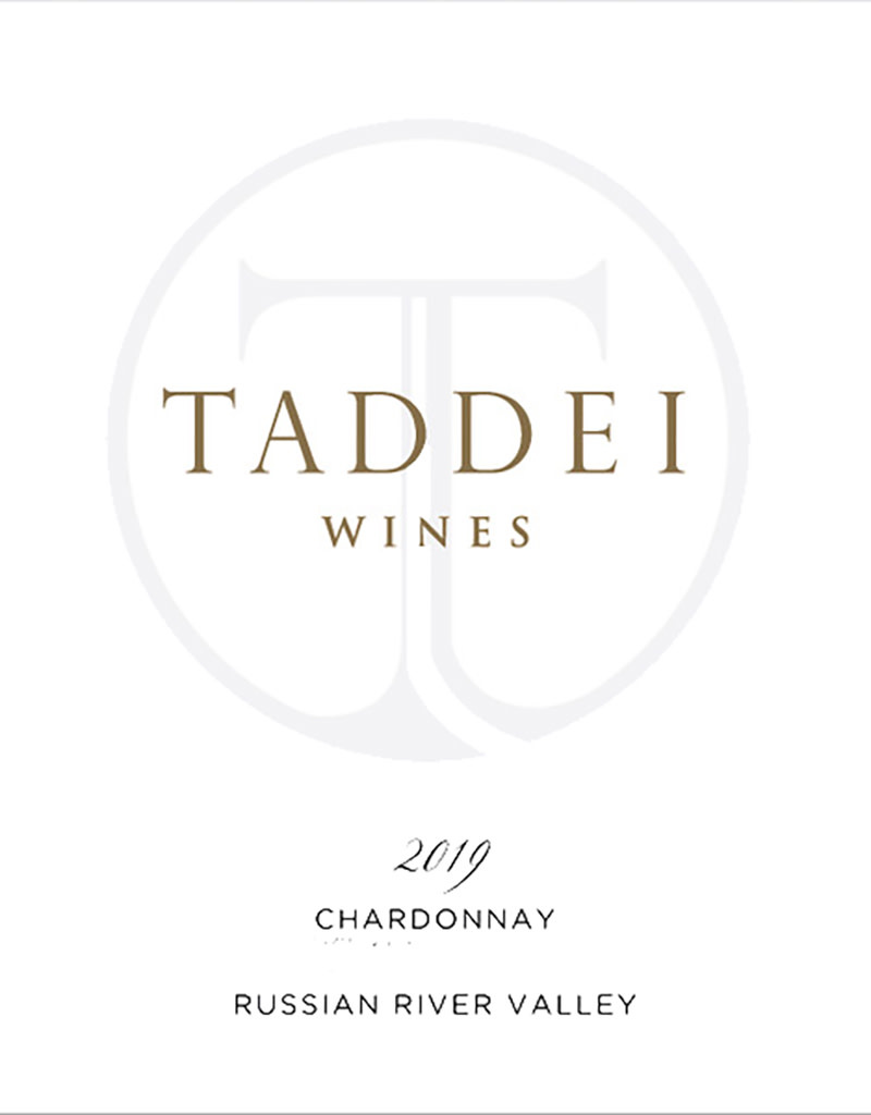 Taddei Wines 2019 Chardonnay, Russian River Valley, Sonoma, California