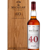 The Macallan 'The Red Collection' 40 Year Old Single Malt Scotch Whisky Speyside - Highlands, Scotland 700mL