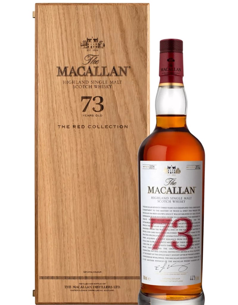 The Macallan 'The Red Collection' 73 Year Old Single Malt Scotch Whisky Speyside - Highlands, Scotland 700mL