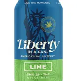 Liberty In A Can Lime 5mg THC Seltzer, Tennessee - 4pk - 12oz Cans