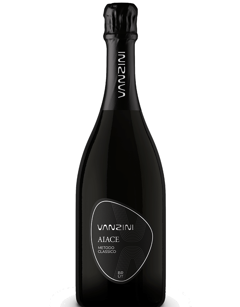 Vanzini Metodo Classico Aiace Brut Blanc de Noir Sparkling, Lombardy, Italy