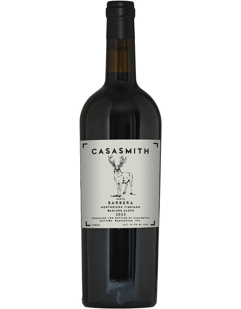 CasaSmith 2022 'Cervo' Barbera, Wahluke Slope, Washington