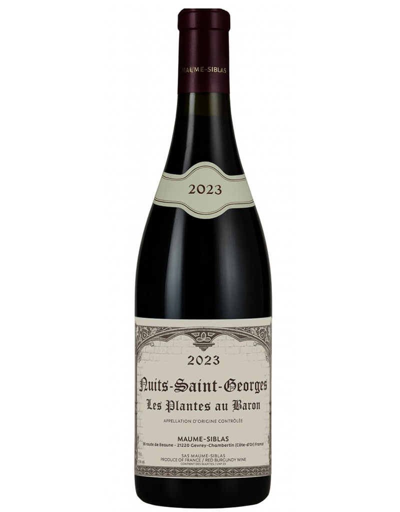 Domaine Maume Siblas 2023 Les Plantes au Baron, Nuits Saint Georges, Burgundy, France