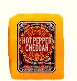 Plymouth Hot Pepper Cheddar Cheese Vermont, USA - Single 8oz Block
