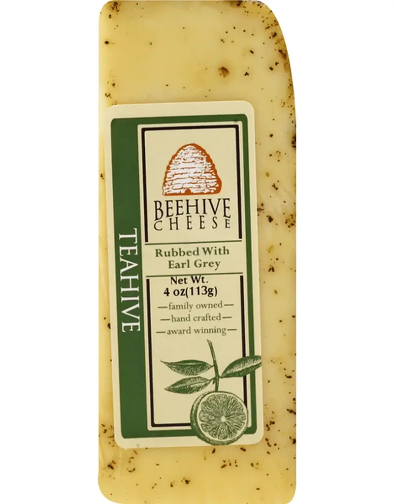 Beehive Teahive Wedge Cheddar Cheese, Utah - Single 4oz