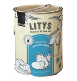 LITYS Black Truffle Potato Chips - Single 9oz Tin