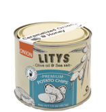 LITYS Caramelized Onion & Honey Potato Chips - Single 1.5oz Tin