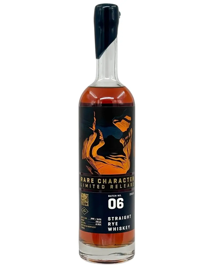 Rare Character Limited Release Batch No.6, Kentucky Straight Rye Whiskey, California