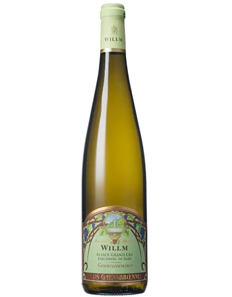Willm 2022 Gewürztraminer Kirchberg de Barr Clos Gaensbroennel Grand Cru, Alsace, France