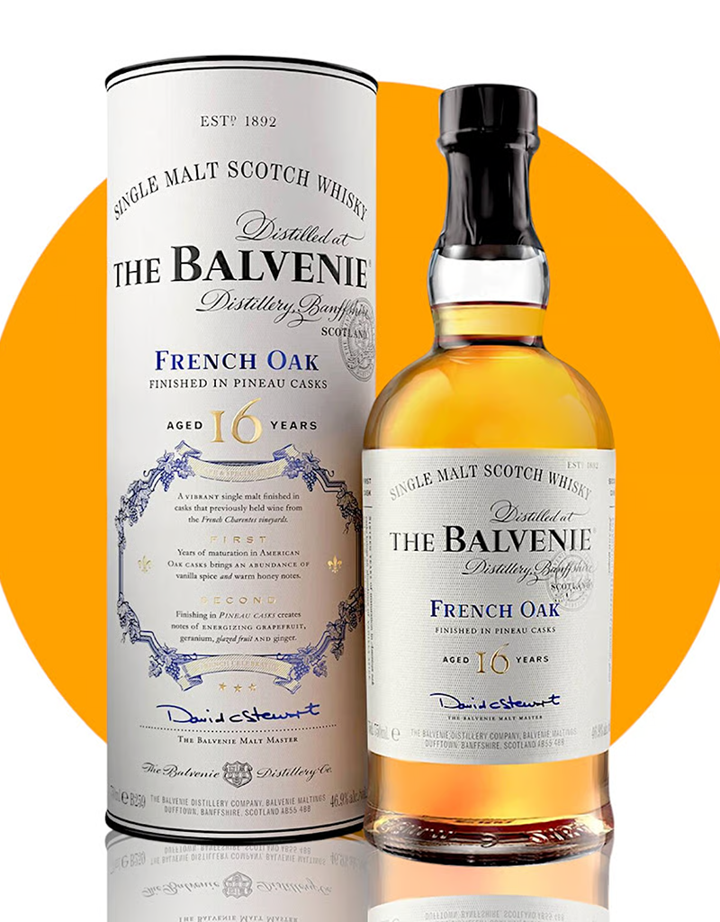 The Balvenie French Oak 16 Year Old Single Malt Scotch Whisky, Speyside, Scotland