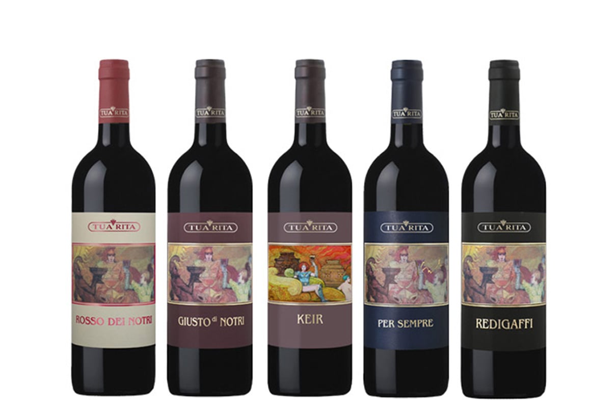 11 DECEMBER THURSDAY: TUA RITA Super Tuscan Tasting with Alberto Prealoni - 7pm