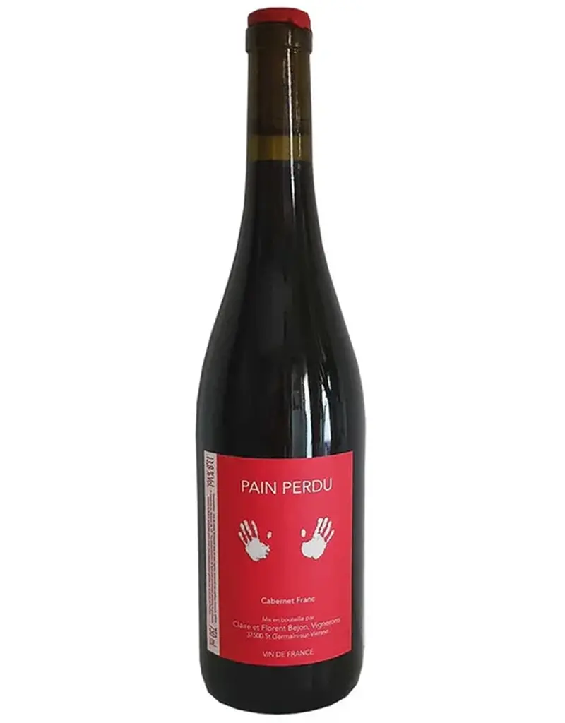 Claire et Florent Bejon 2023 Pain Perdu Cabernet Franc VdF, Loire, France