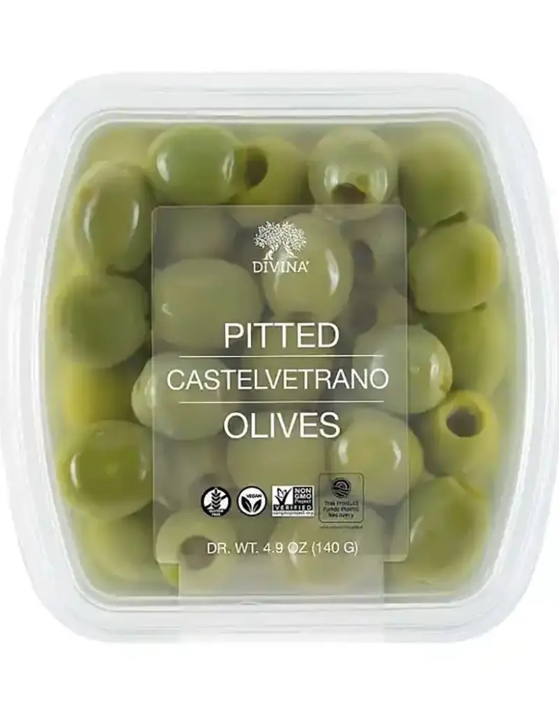 Divina Pitted Castelvetrano Olives, Italy, 4.90z