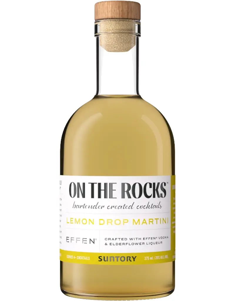 On The Rocks [OTR] EFFEN Vodka® Lemon Drop Martini, Texas, 375mL