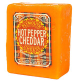 Plymouth Hot Pepper Cheddar Cheese Vermont - Single 8oz Block