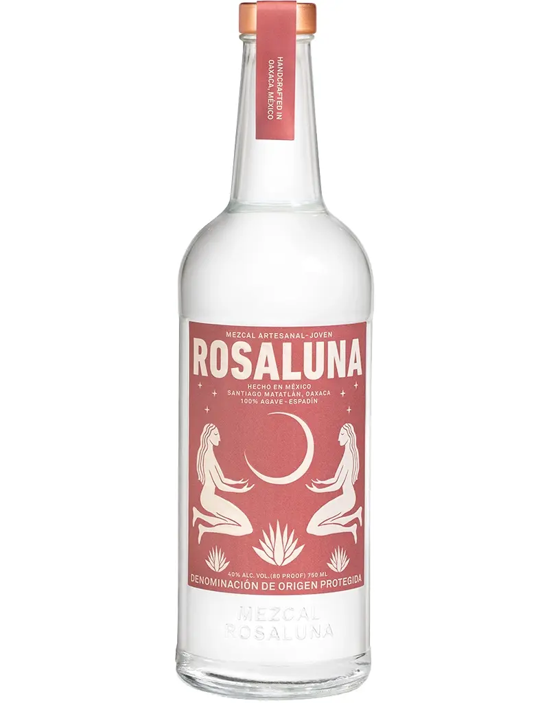 Rosaluna Mezcal Joven Artesanal, Oaxaca, México 1L
