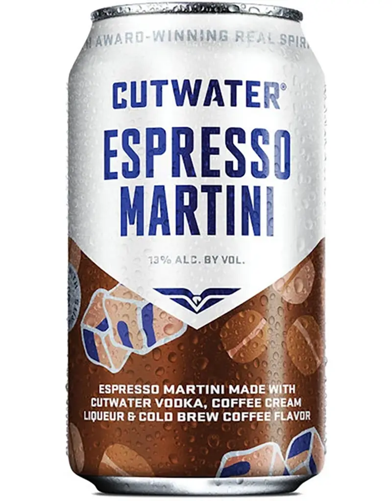 CUTWATER Chocolate Espresso Martini - 4pk Cans