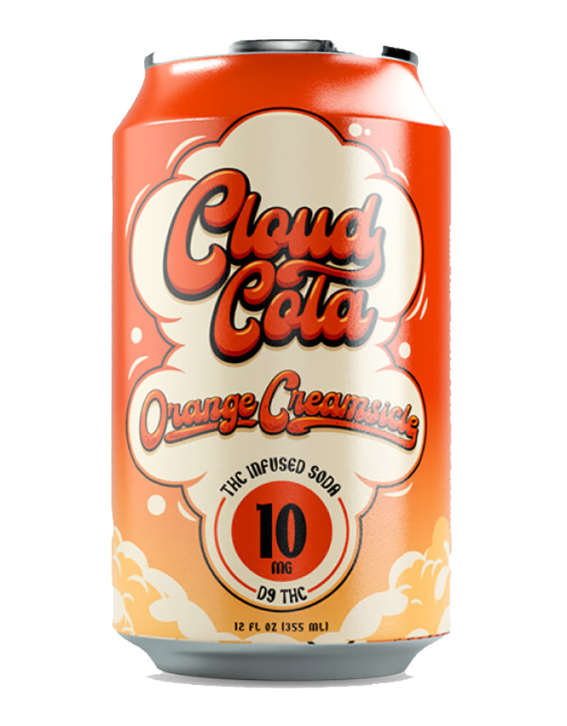 Cloud Cola Orange Creamsicle 10mg THC Soda, Oakland Park, Florida