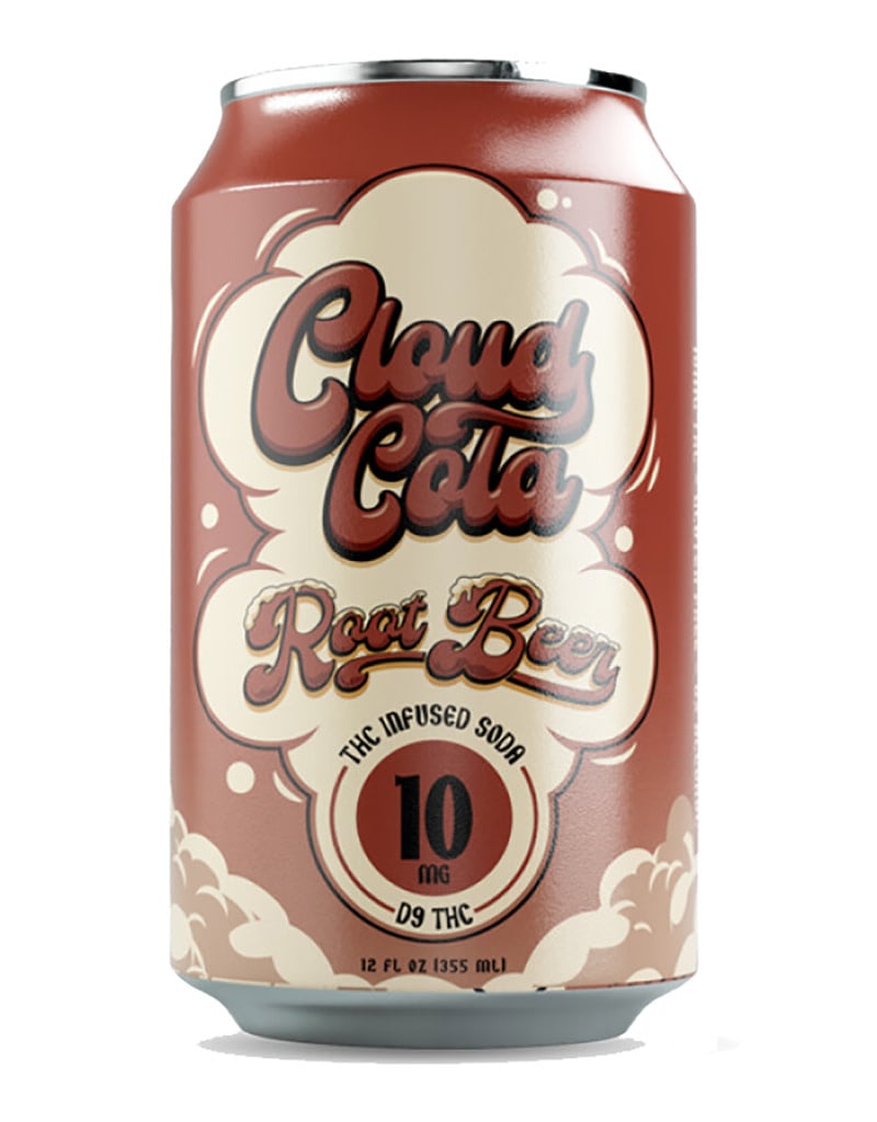 Cloud Cola Root Beer 10mg THC Soda, Oakland Park, Florida