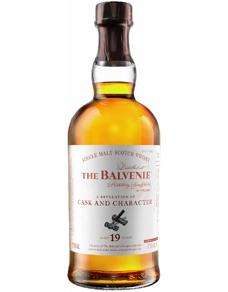 The Balvenie 'A Revelation of Cask and Character' 19 Year Old Single Malt Scotch Whisky, Speyside, Scotland
