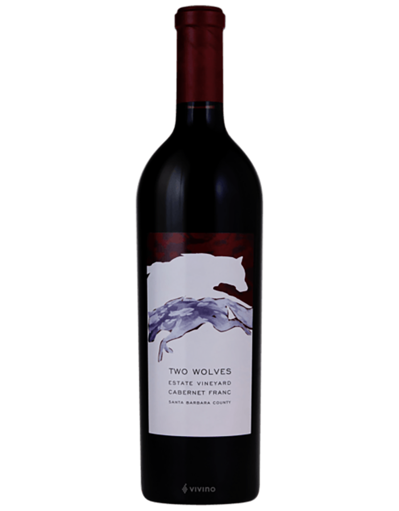 Two Wolves 2021 Cabernet Franc, Santa Barbara County, California