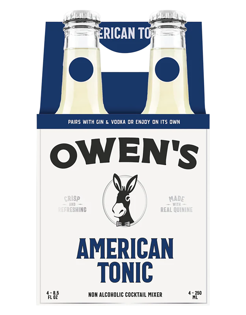 Owen's Craft American Tonic 250mL - 4pk Bottles