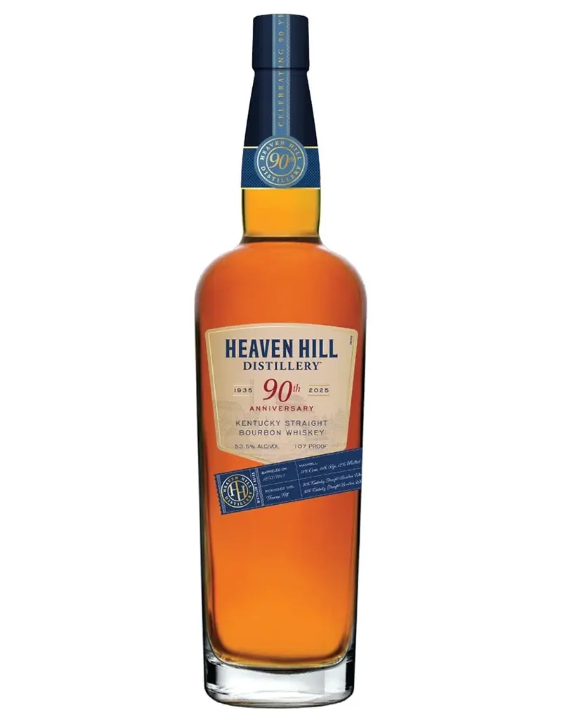 Heaven Hill Distilleries 90th Anniversary 9 Year Old Straight Bourbon Whiskey, Kentucky