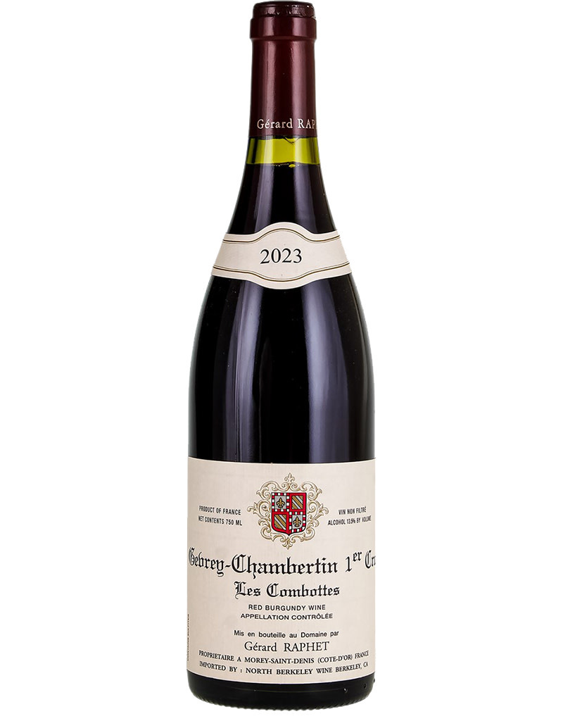 Gérard Raphet 2023 Gevrey-Chambertin Les Champs Chenys Vieilles Vignes, Côte de Nuits, Burgundy, France