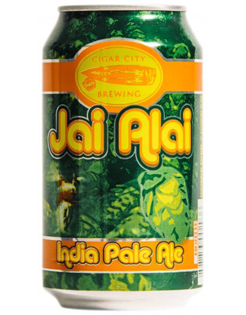 Cigar City Brewing Co. Jai Alai IPA Beer, Tampa, Florida 6pk Cans