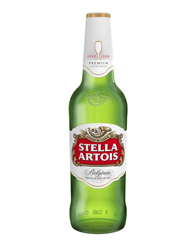 Stella Artois Lager, Belgium - 6pk Beer Bottles