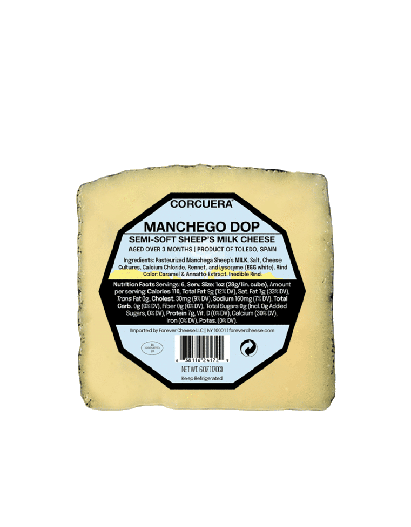 Corcuera Manchego, Spain - Single 6oz Wedge