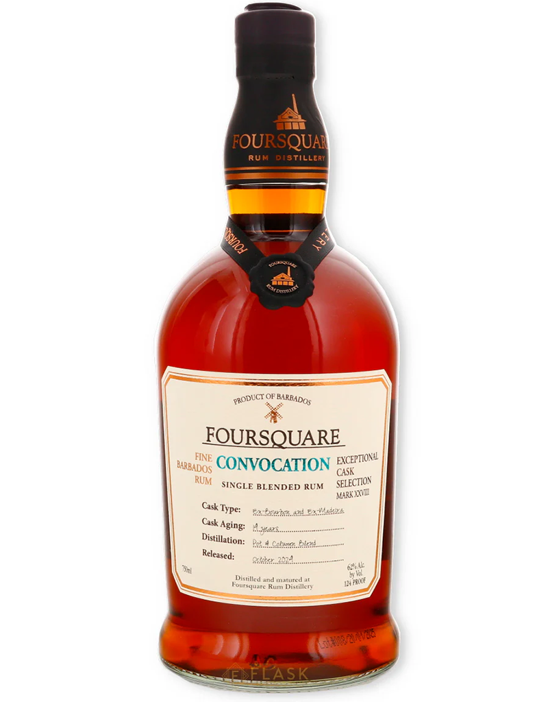 Foursquare Rum Distillery Exceptional Cask Selection Mark XXVIII 'Convocation' 14 Year Old, Single Blended Rum, Barbados