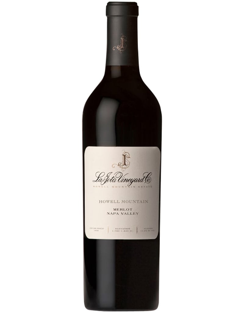 La Jota Vineyard 2013 Merlot, Howell Mountain, Napa Valley, California
