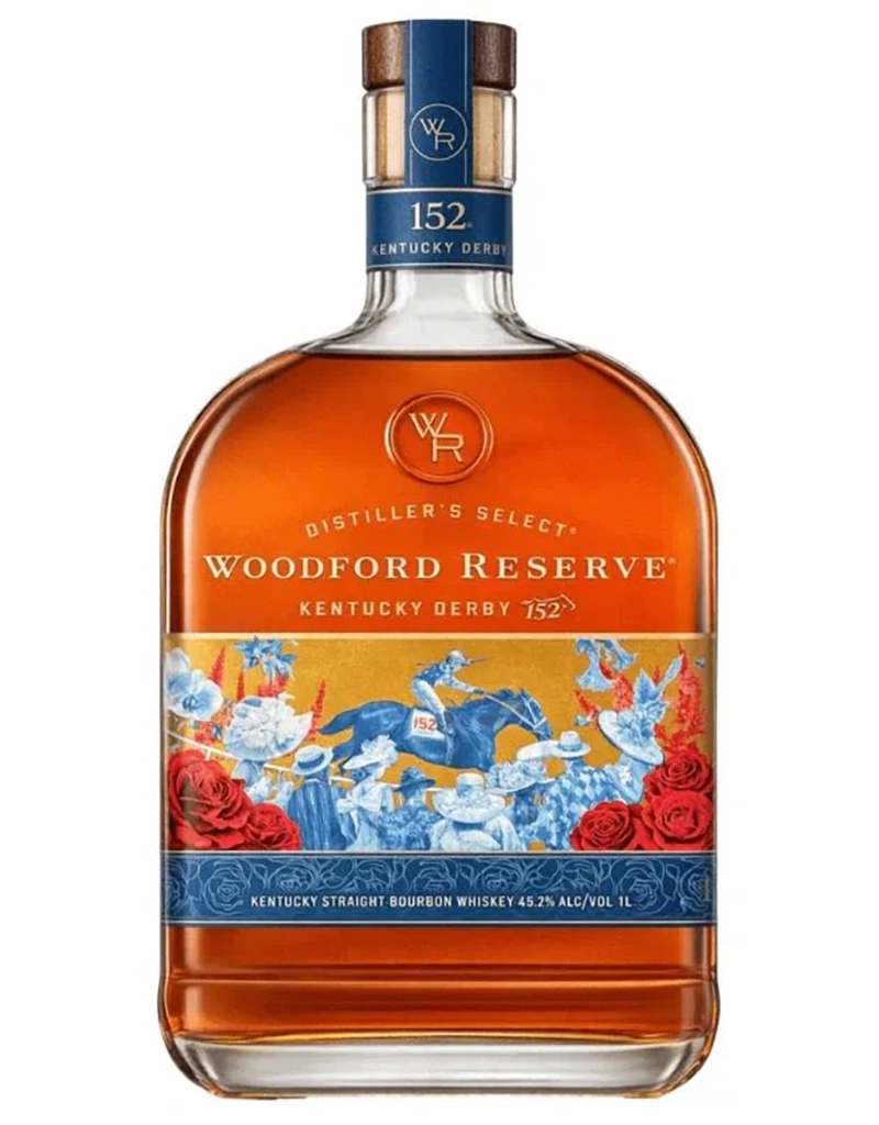 Woodford Reserve 152nd Derby Bottle Kentucky Straight Bourbon Whiskey, Kentucky 1L