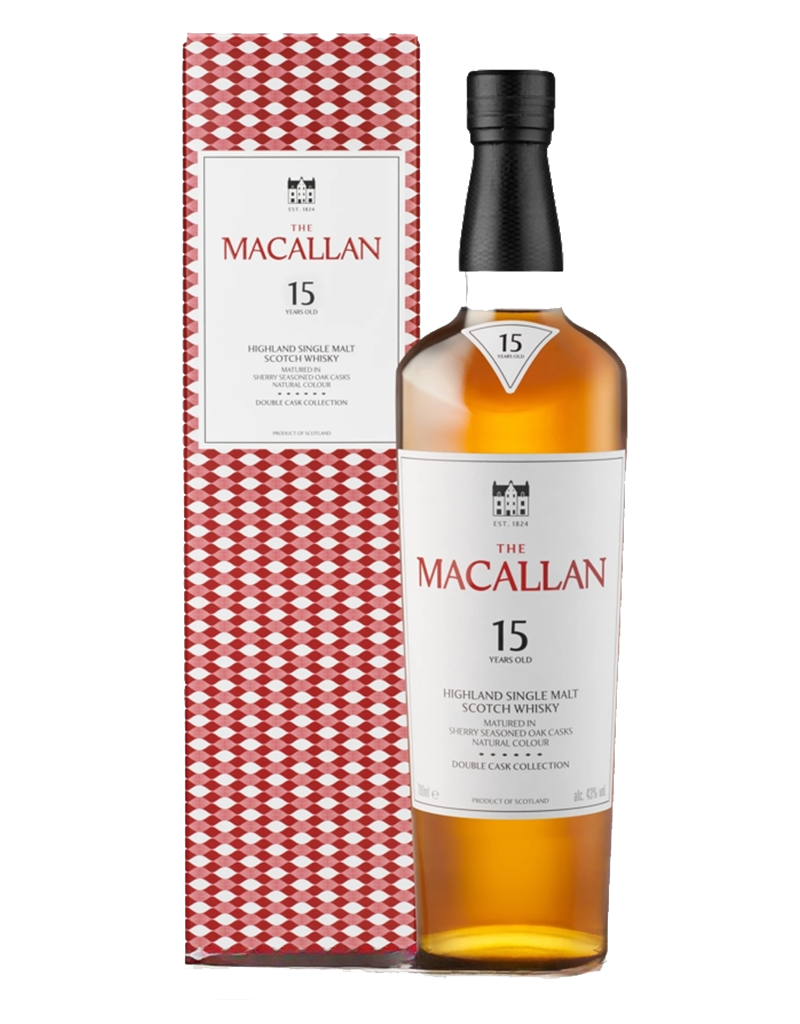 The Macallan 15 Year Double Cask Scotch Whisky, Speyside, Scotland