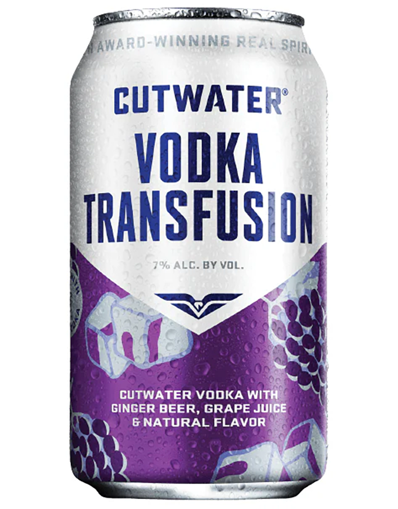 CUTWATER Vodka Transfusion - 4pk Cans