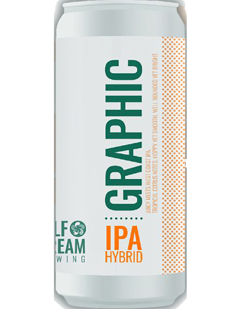 Gulfstream Brewing Co. Graphic Hybrid IPA Beer, Florida - 6pk Cans