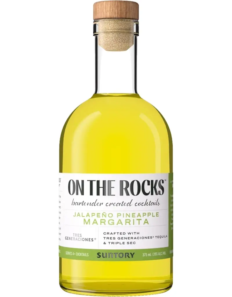 On The Rocks [OTR] Tres Generaciones® Jalapeño Pineapple Margarita, Texas 375mL