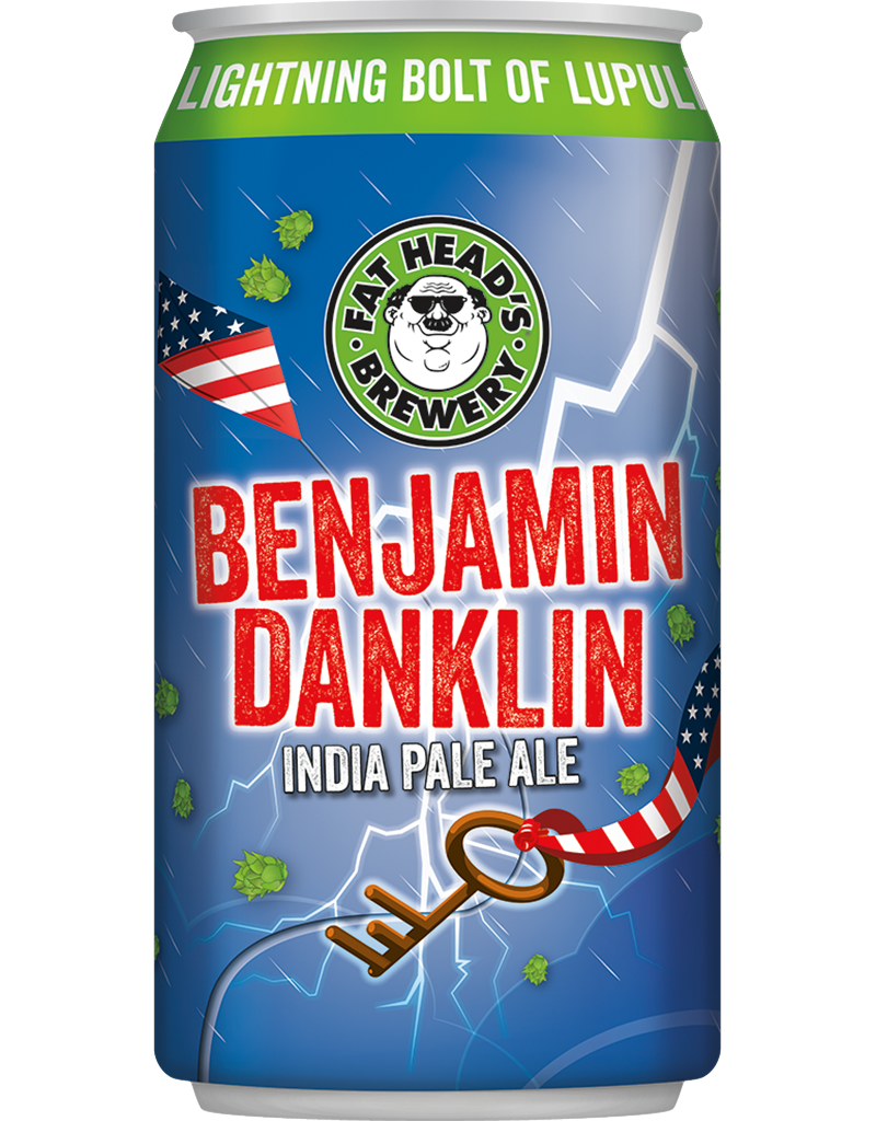 Fat Head's Brewery 'Benjamin Danklin' IPA, Ohio - 6pk Cans