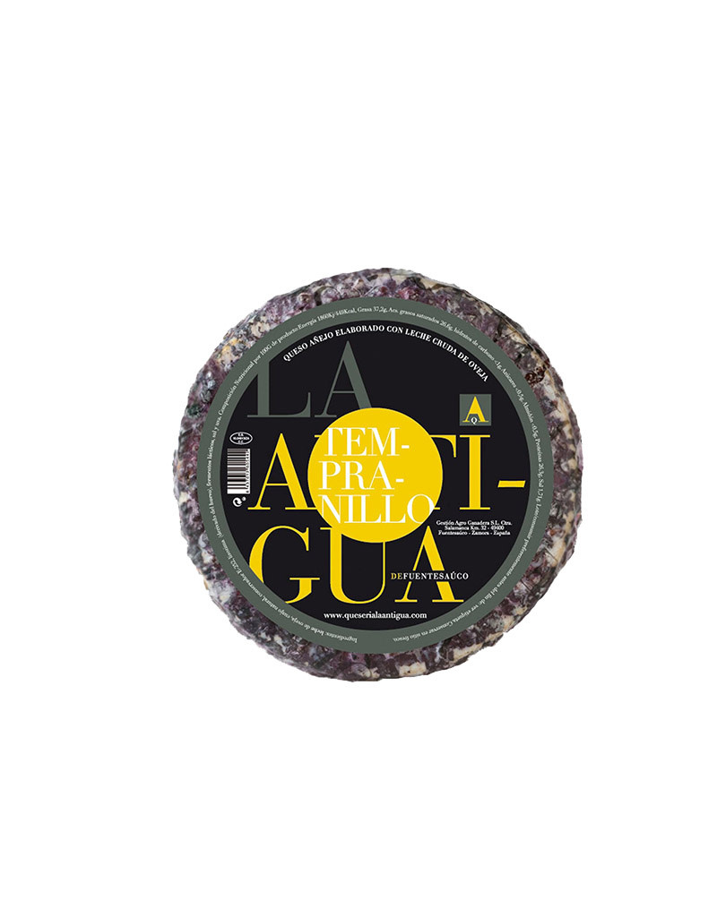 La Antigua No. 20 Manchego Aged in Tempranillo, Spain - 8oz Wedge