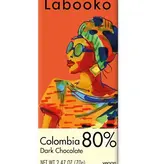Zotter 80% Columbia Dark Chocolate Bar 2.47oz - Austria