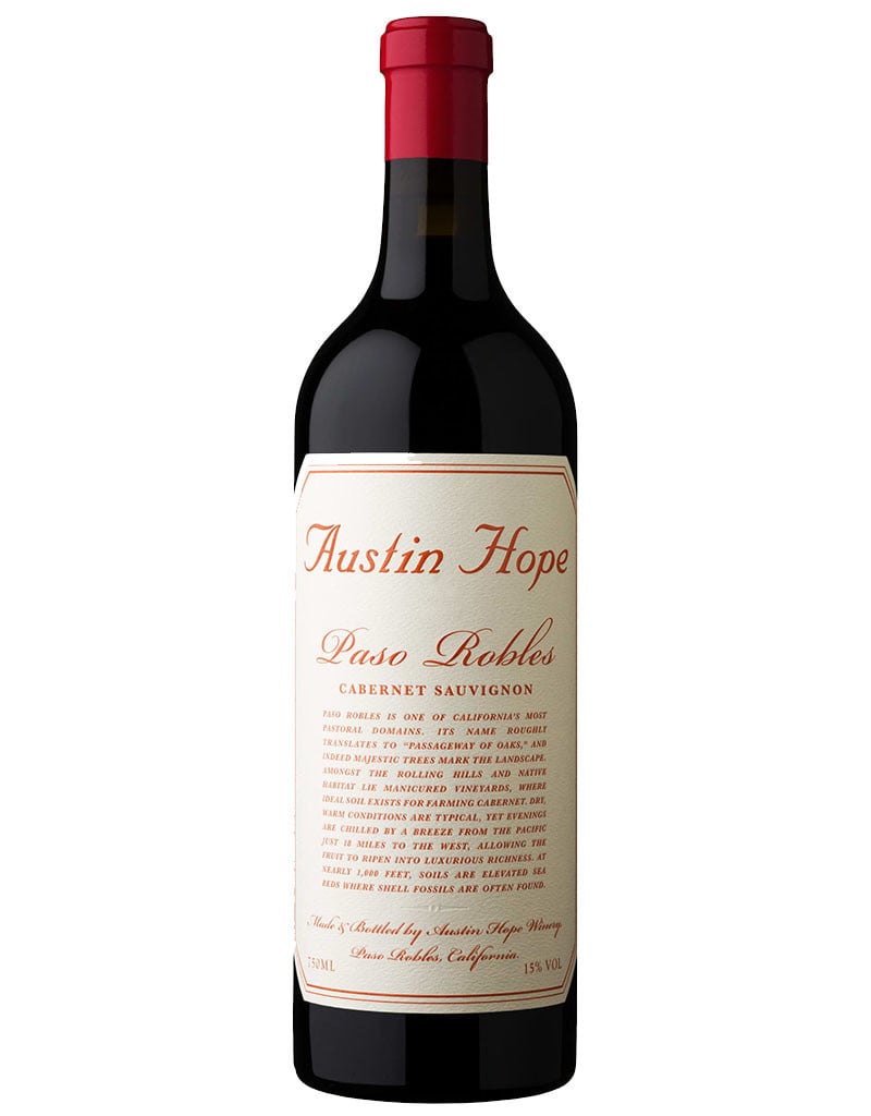 Austin Hope Winery 2023 Cabernet Sauvignon, Paso Robles, California