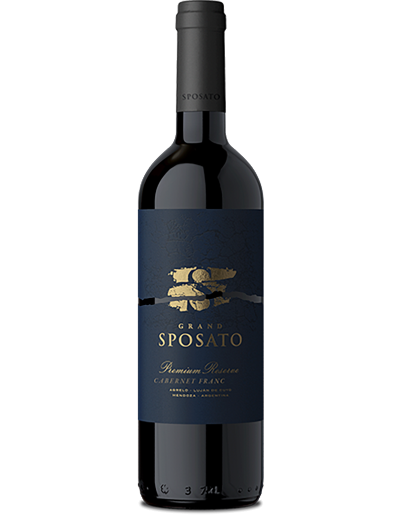 Sposato Family Vineyards 2020 'Grand Sposato' Premium Reserve Cabernet Franc, Agrelo, Argentina