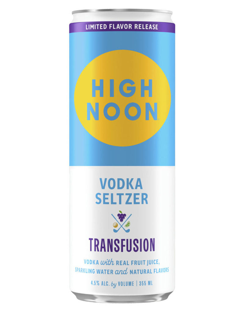 High Noon Vodka & Seltzer Transfusion - 6pk Cans