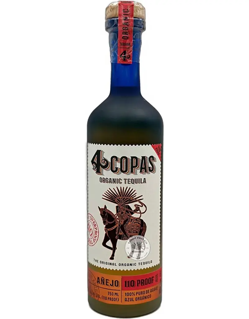 4 Copas  Añejo Tequila, México