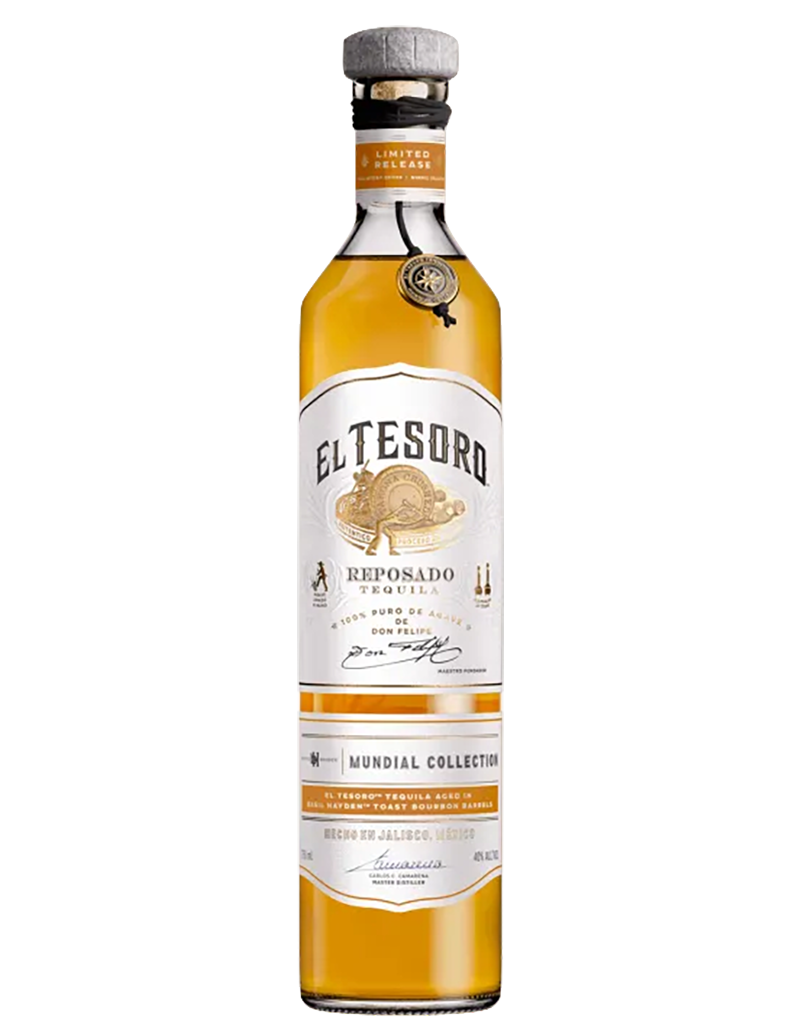 El Tesoro de Don Felipe Mundial Collection Basil Hayden Casks Tequila Reposado, Jalisco, México
