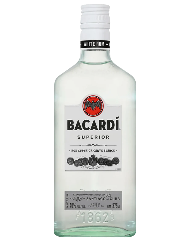 Bacardi Co. Bacardi Superior White Rum, Puerto Rico 375mL