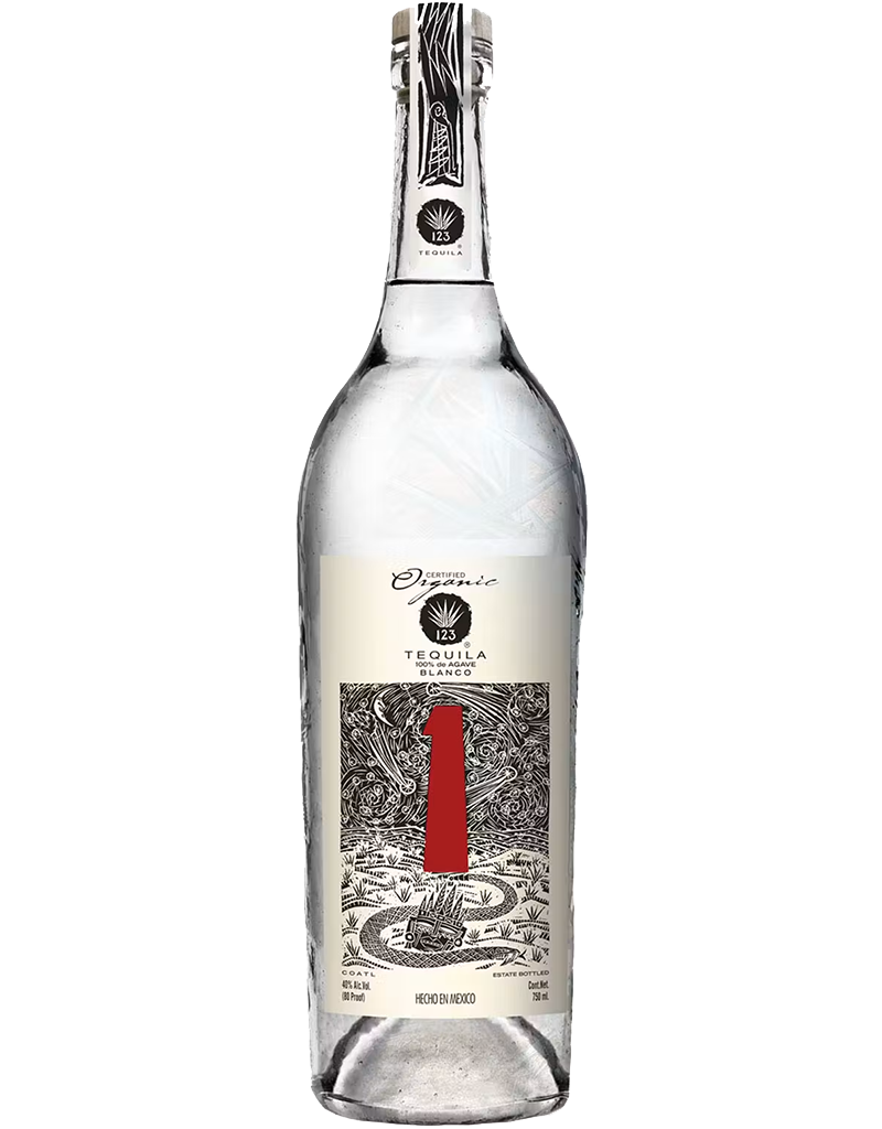 123 Organic Tequila 'Uno' Blanco, México